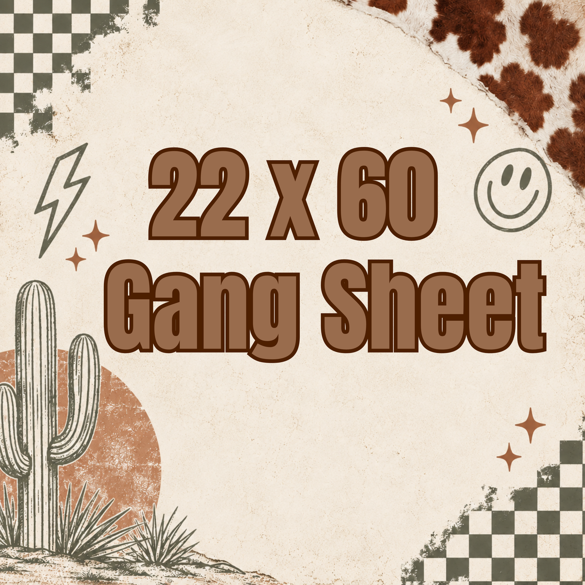 22x60 Gang Sheet