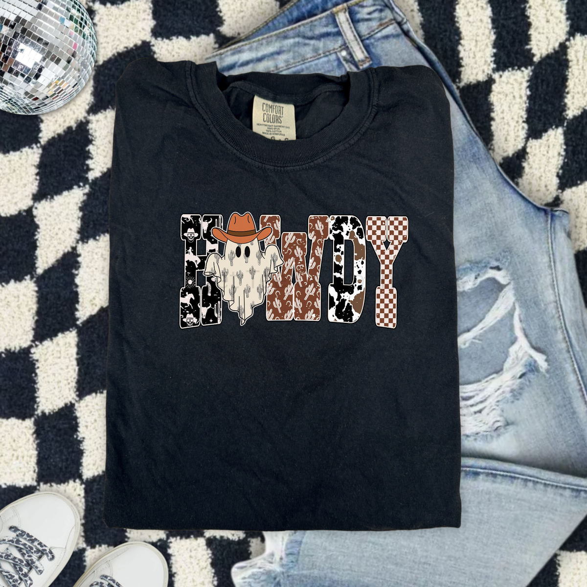 Howdy Western Ghost Graphic Tee