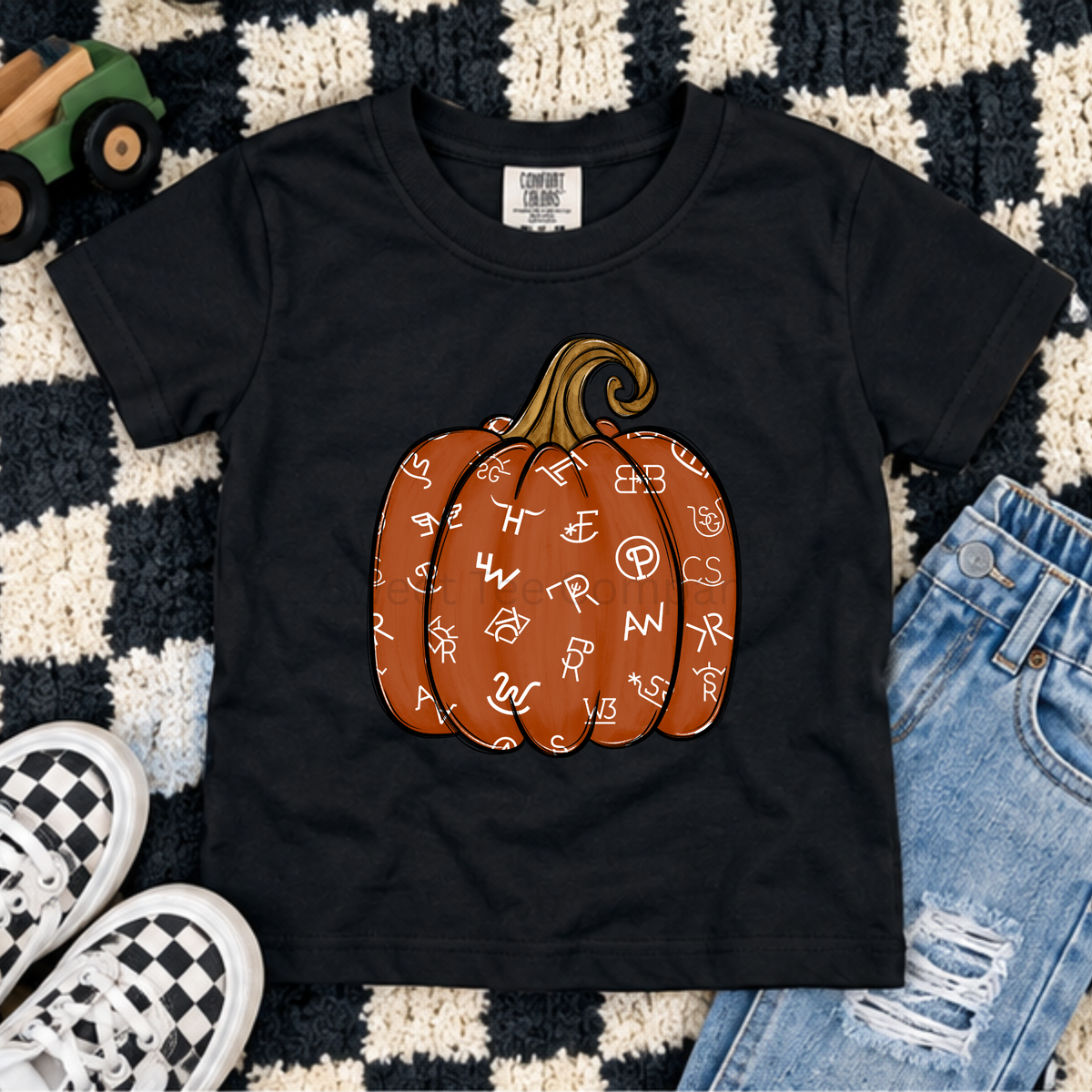 Western Cattle Brands Pumpkin Graphic Tee