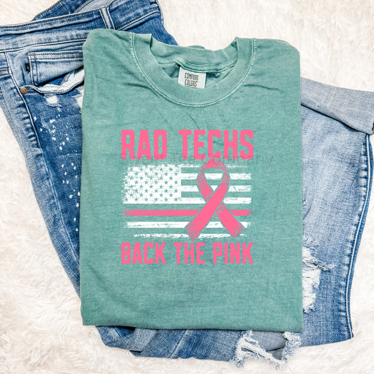 T-SHIRT - Multiple Options - Medical Professionals Back the Pink Breast Cancer Awareness