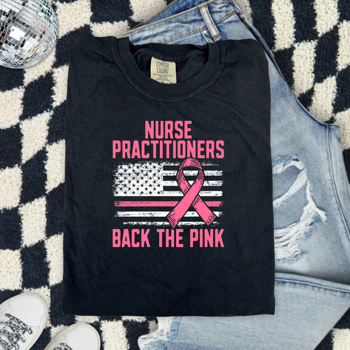 T-SHIRT - Multiple Options - Medical Professionals Back the Pink Breast Cancer Awareness