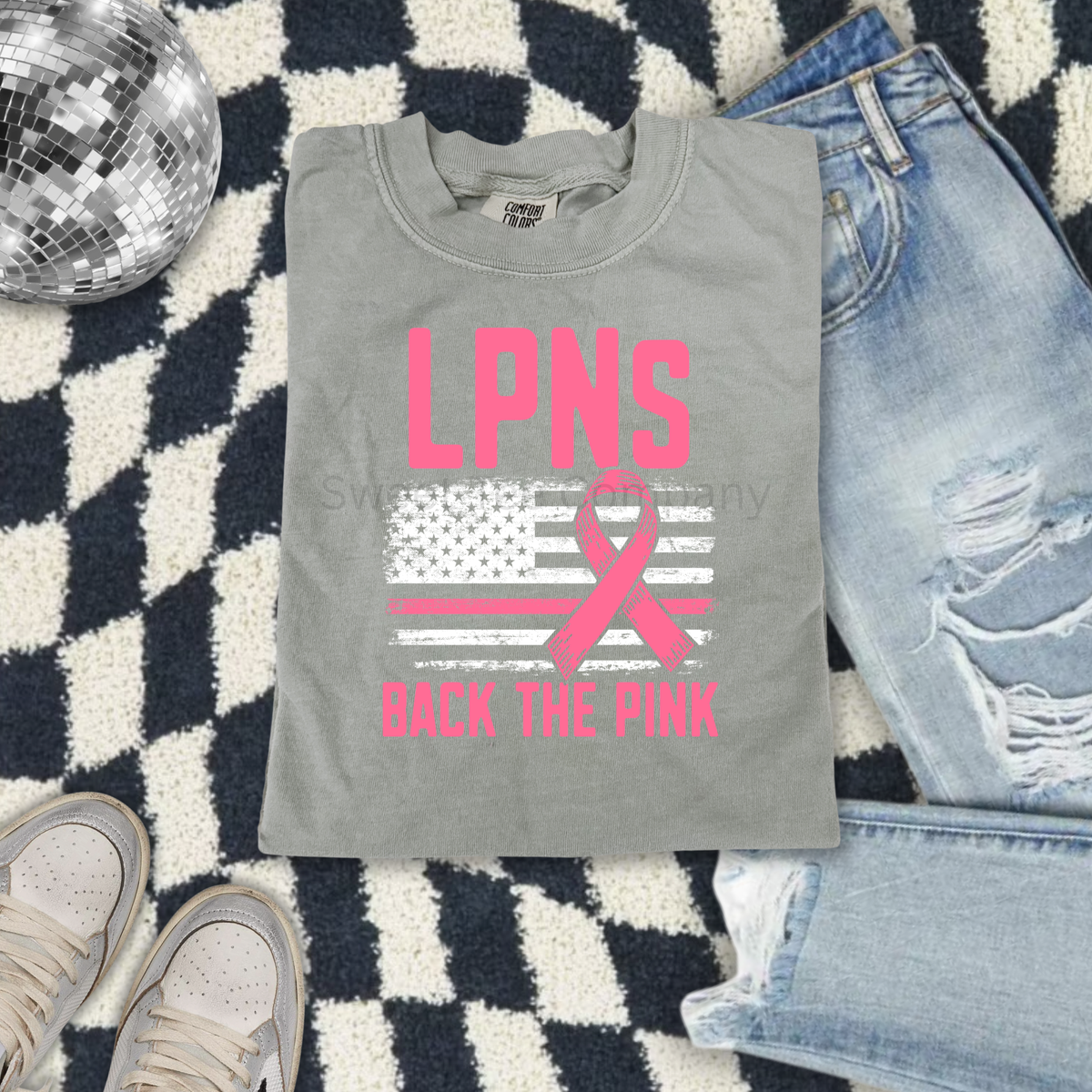 T-SHIRT - Multiple Options - Medical Professionals Back the Pink Breast Cancer Awareness
