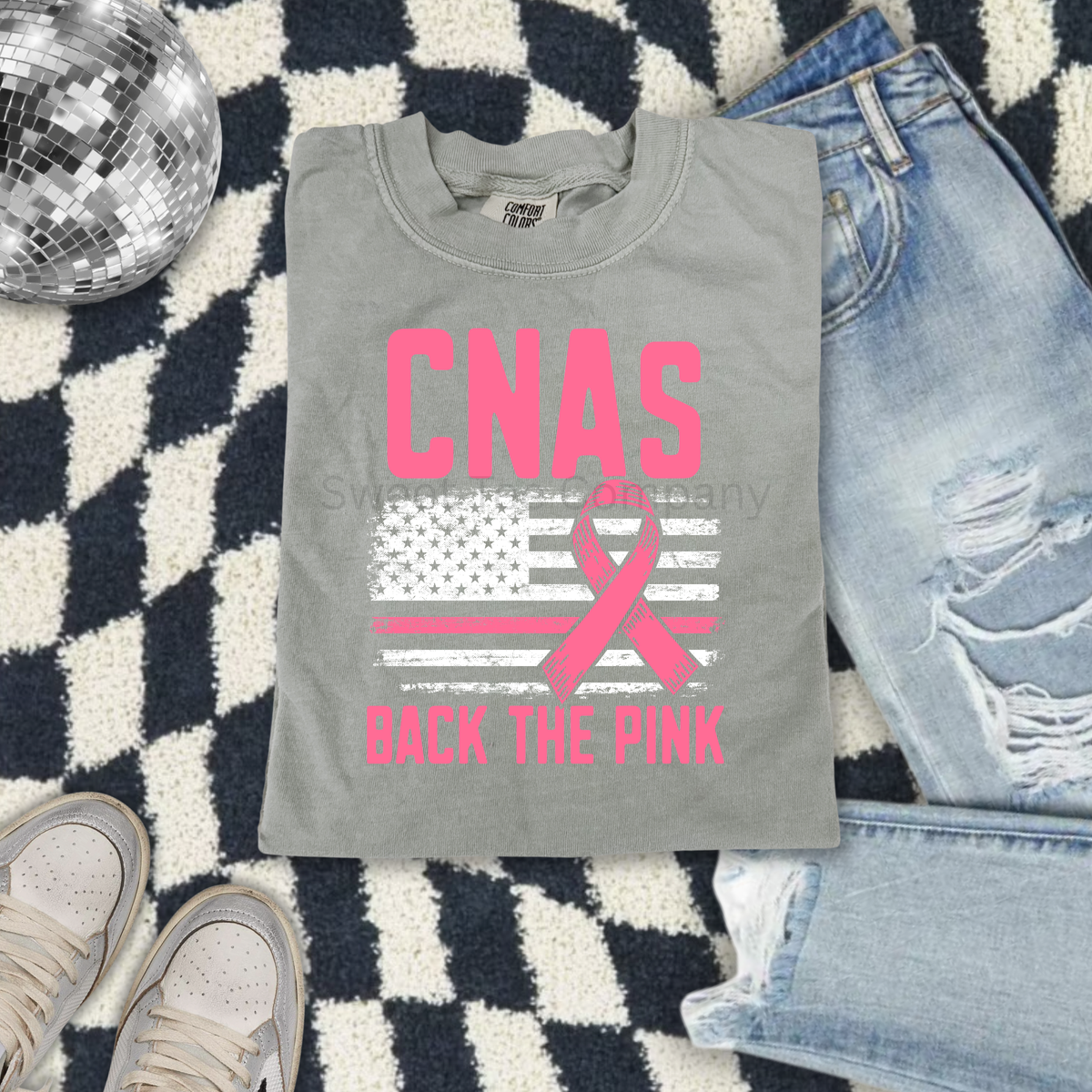 T-SHIRT - Multiple Options - Medical Professionals Back the Pink Breast Cancer Awareness