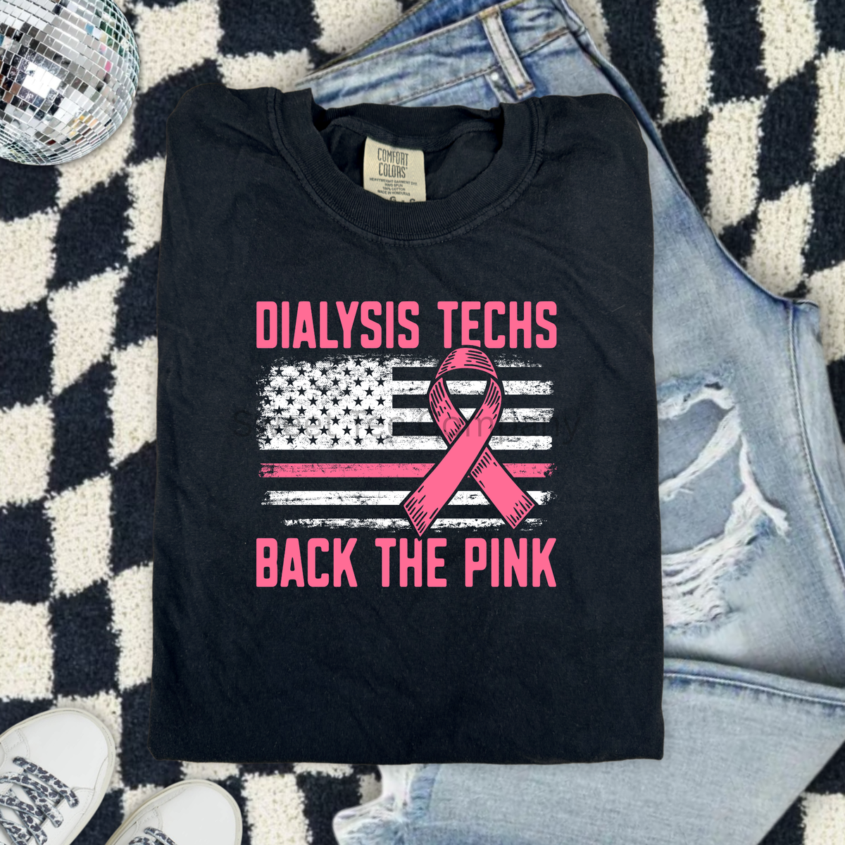 T-SHIRT - Multiple Options - Medical Professionals Back the Pink Breast Cancer Awareness