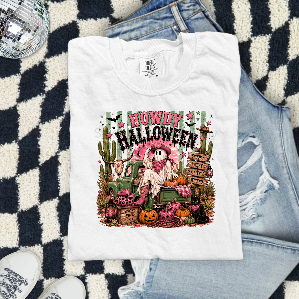 Howdy Halloween Western Ghost Shirt