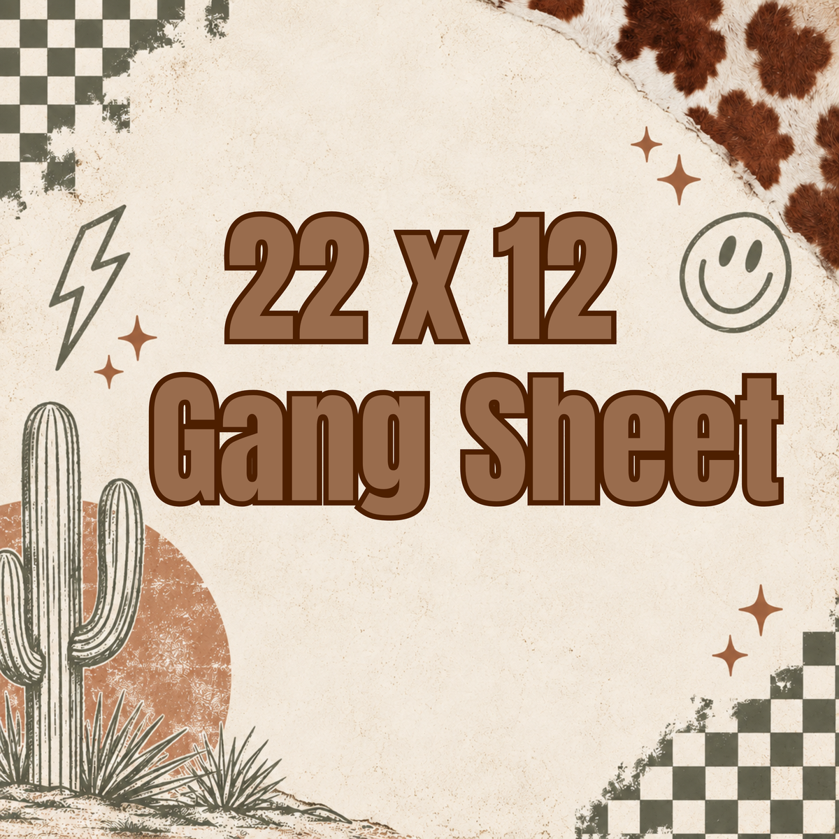 22x12 Gang Sheet